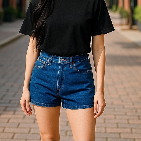 Trust Me Jean Shorts Size 9 - Picture 1 of 11